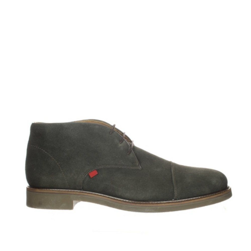 MARC JOSEPH NEW YORK 'Lenox Ave' Olive Suede Ankle Boots